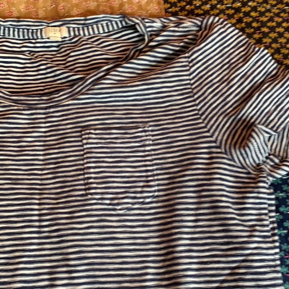 J Crew Striped t shirt women’s small